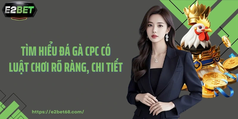 Tìm hiểu đá gà CPC có luật chơi rõ ràng, chi tiết